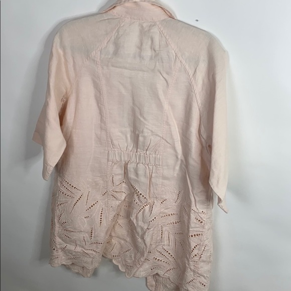 Blush Pink Cut Out Jacket - Picture 4 of 4